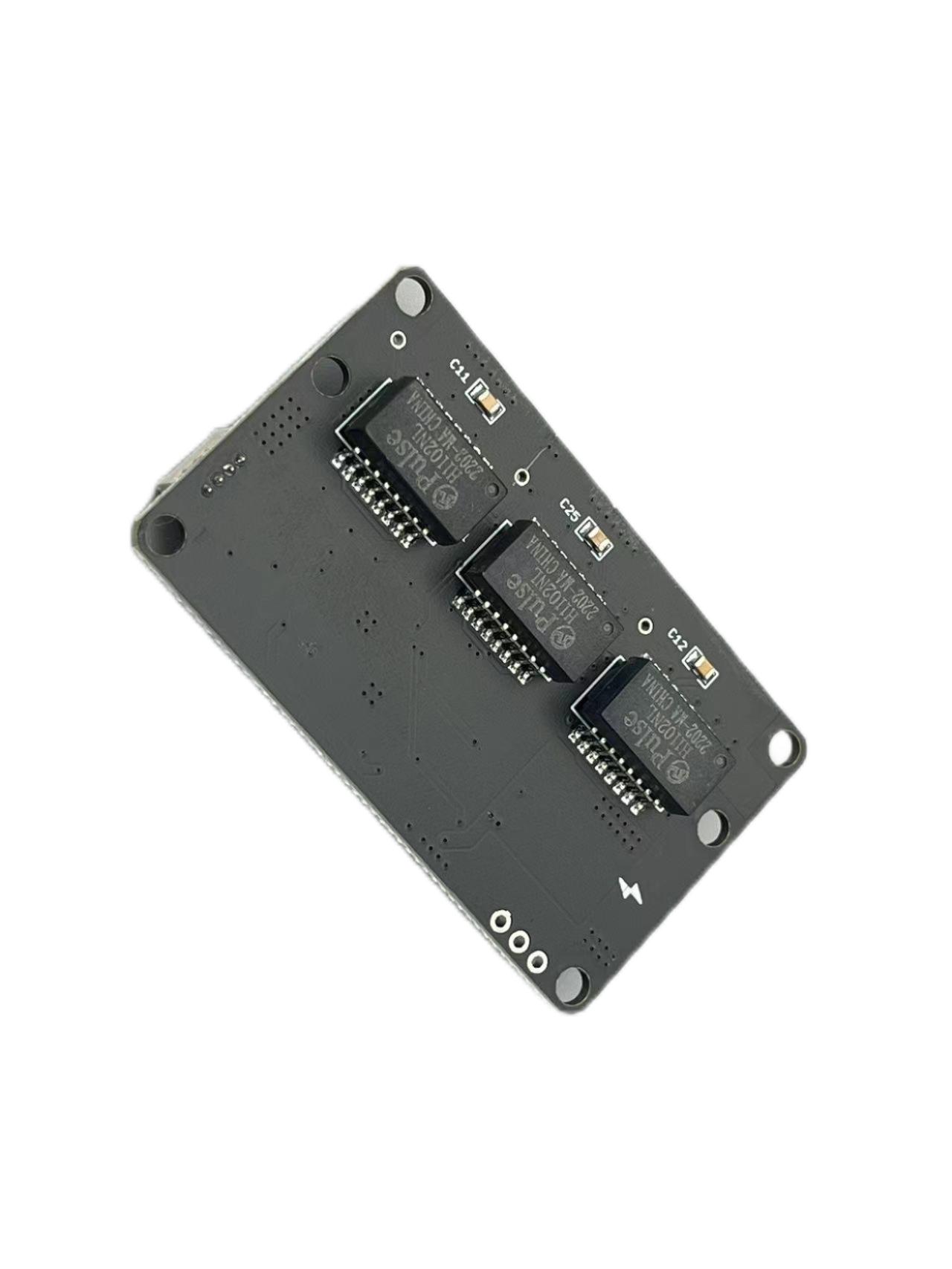 3口百兆交换机模块